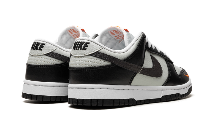 NIKE DUNK LOW MINI SWOOSH BLACK GREY ORANGE