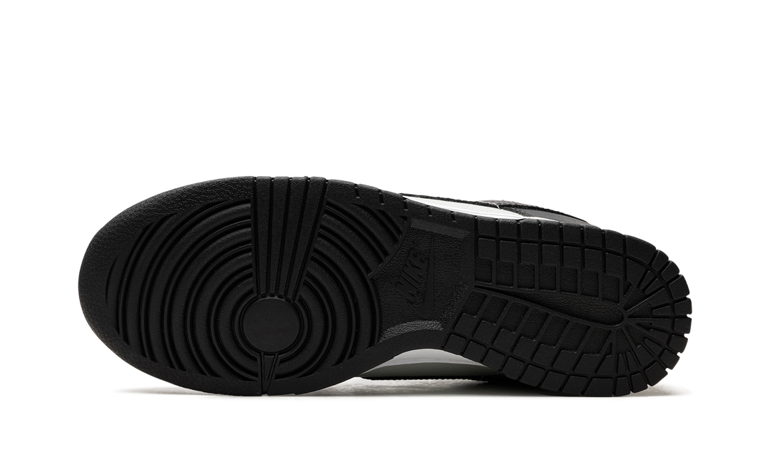 NIKE DUNK LOW MINI SWOOSH BLACK GREY ORANGE