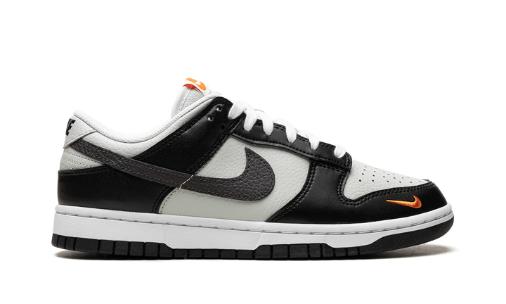 NIKE DUNK LOW MINI SWOOSH BLACK GREY ORANGE