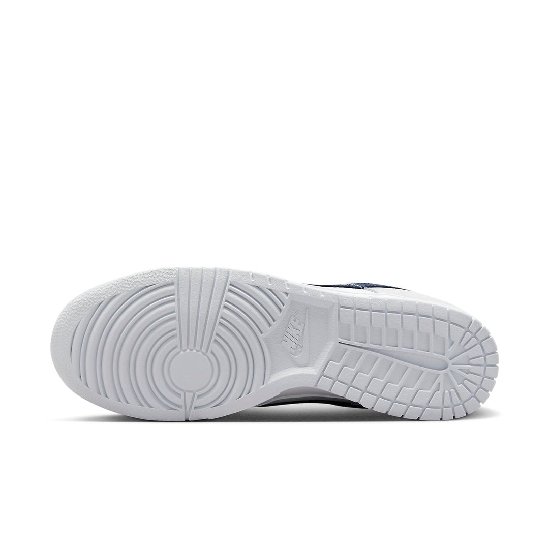 NIKE DUNK LOW MINI SWOOSH GREY NAVY — Stock 