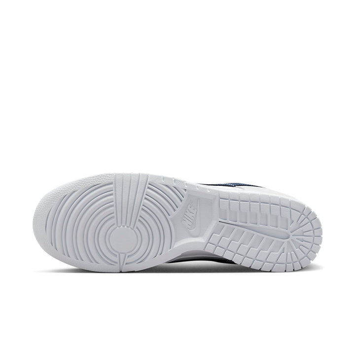 NIKE DUNK LOW MINI SWOOSH GREY NAVY — Stock 