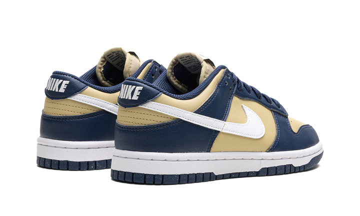 NIKE DUNK LOW NEXT NATURE MIDNIGHT NAVY GOLD WOMENS