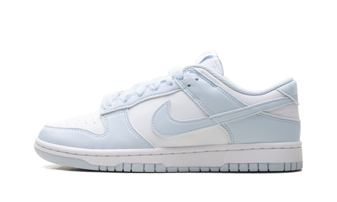 NIKE DUNK LOW NEXT NATURE WHITE BLUE TINT (WOMEN&