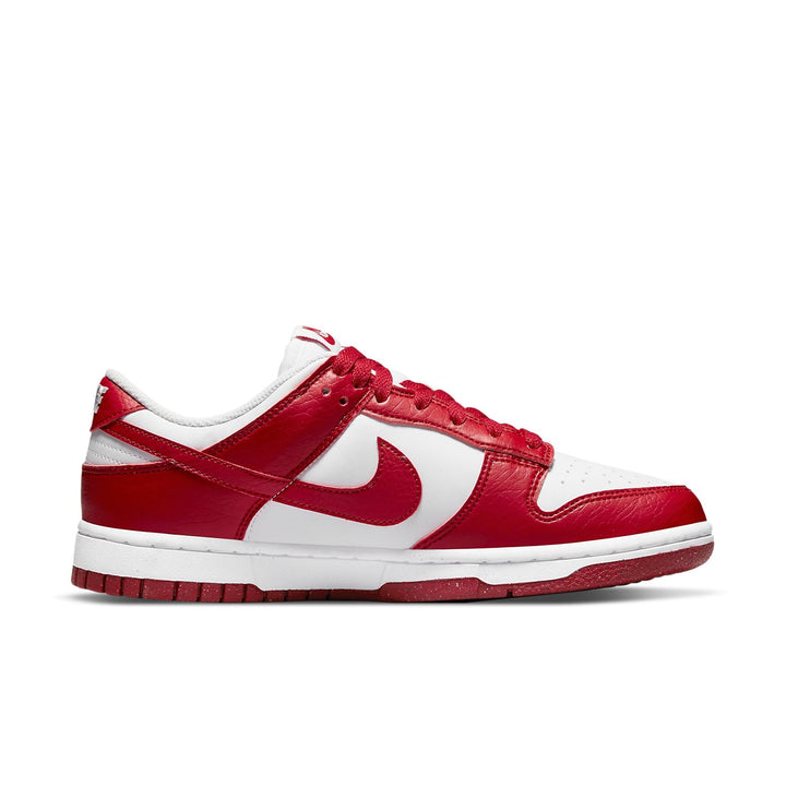 NIKE DUNK LOW NEXT NATURE WHITE GYM RED WOMENS