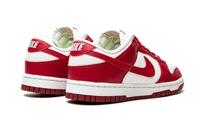 NIKE DUNK LOW NEXT NATURE WHITE GYM RED WOMENS