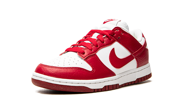 NIKE DUNK LOW NEXT NATURE WHITE GYM RED WOMENS