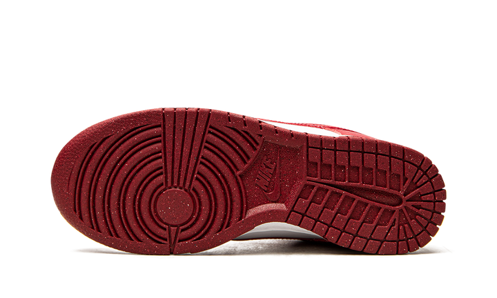 NIKE DUNK LOW NEXT NATURE WHITE GYM RED WOMENS