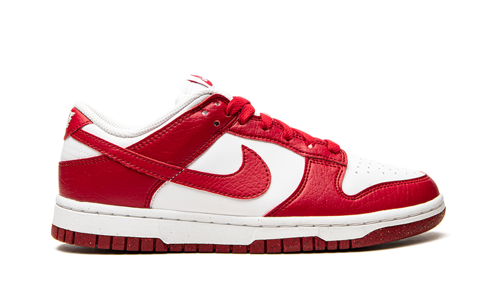 NIKE DUNK LOW NEXT NATURE WHITE GYM RED WOMENS