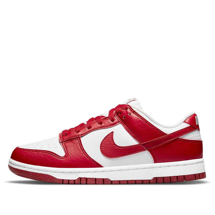 NIKE DUNK LOW NEXT NATURE WHITE GYM RED WOMENS