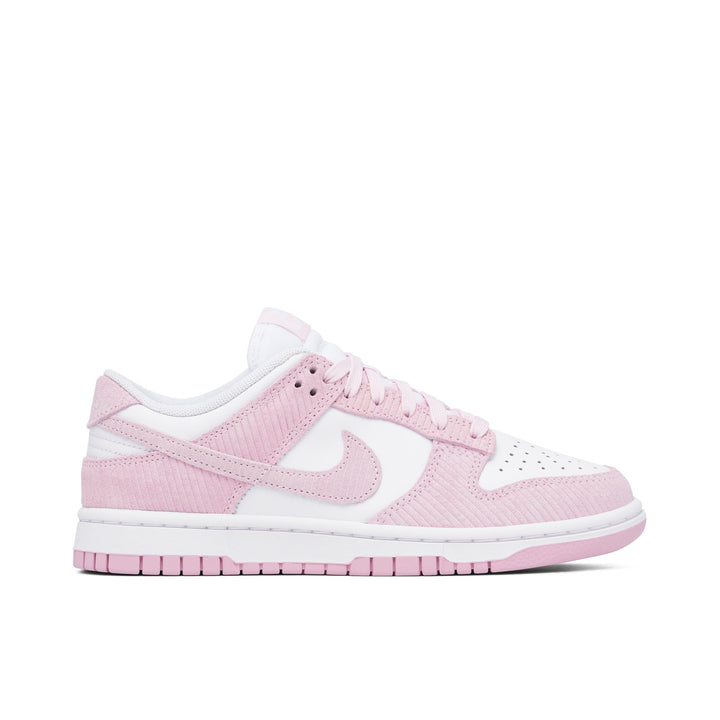 NIKE DUNK LOW PINK CORDUROY WOMENS — Stock 