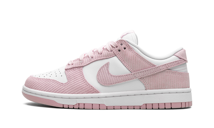 NIKE DUNK LOW PINK CORDUROY WOMENS — Stock 