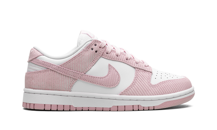 NIKE DUNK LOW PINK CORDUROY WOMENS — Stock 