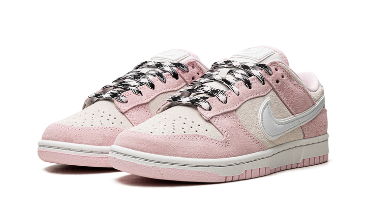 NIKE DUNK LOW PINK FOAM SUEDE WOMENS