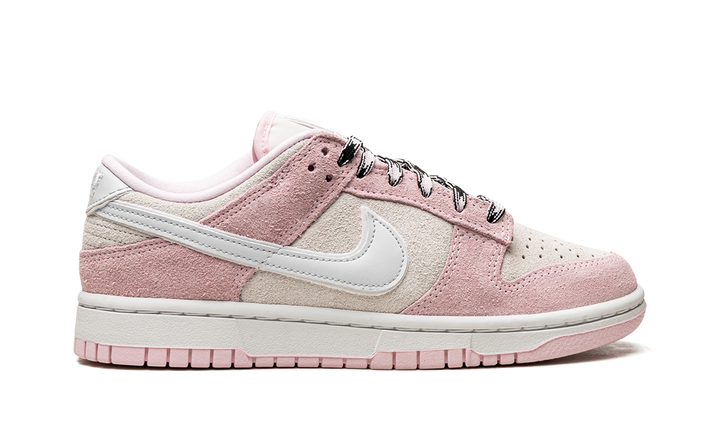 NIKE DUNK LOW PINK FOAM SUEDE WOMENS
