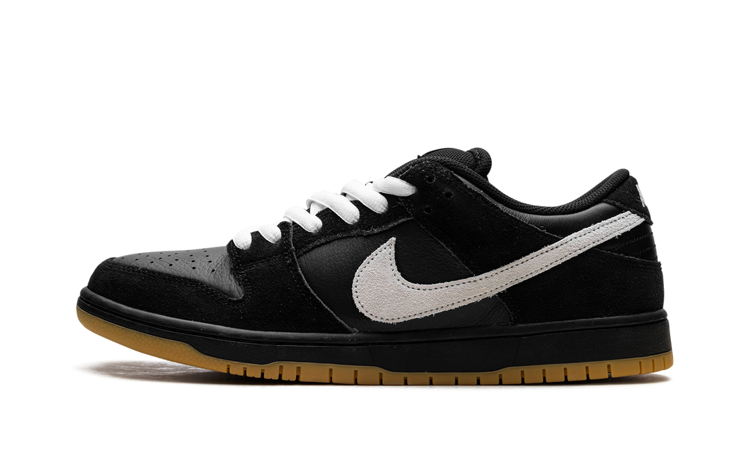 NIKE DUNK LOW PRO SB BLACK WHITE GUM