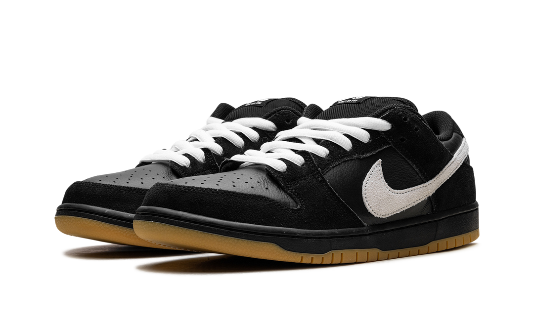 NIKE DUNK LOW PRO SB BLACK WHITE GUM