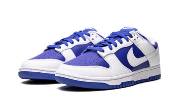 NIKE DUNK LOW RACER BLUE WHITE — Stock