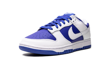 NIKE DUNK LOW RACER BLUE WHITE — Stock