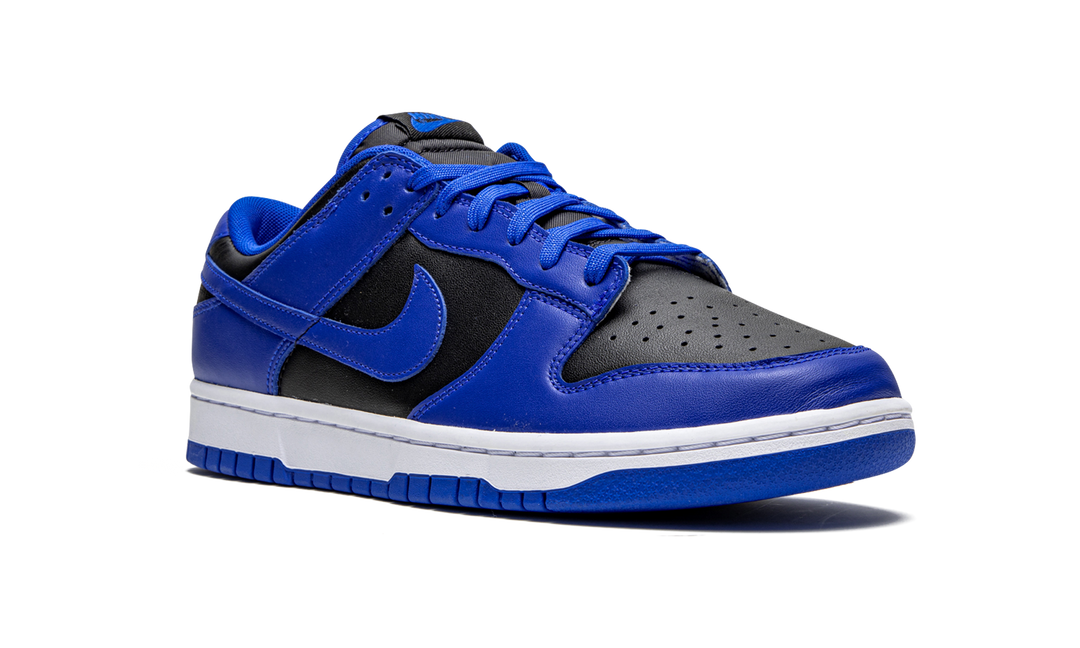 NIKE DUNK LOW RETRO BLACK HYPER COBALT 2021