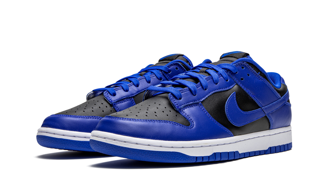 NIKE DUNK LOW RETRO BLACK HYPER COBALT 2021