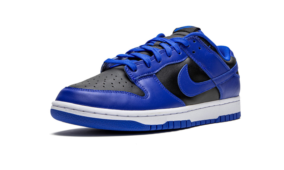 NIKE DUNK LOW RETRO BLACK HYPER COBALT 2021
