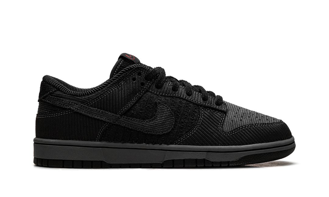NIKE DUNK LOW RETRO PREMIUM BLACK CORDUROY