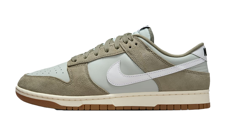 NIKE DUNK LOW RETRO SE LIGHT SILVER LIGHT ARMY SAIL WHITE