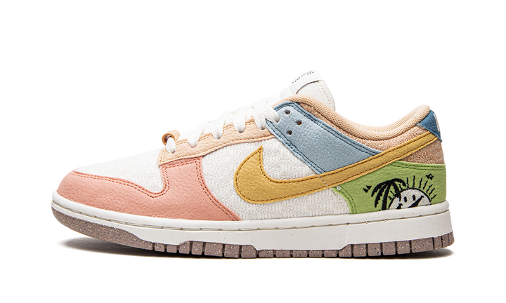 NIKE DUNK LOW RETRO SUN CLUB MULTI WOMENS