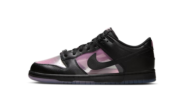 NIKE DUNK LOW RETRO TRANSPARENT BLACK PINK RISE — Stock