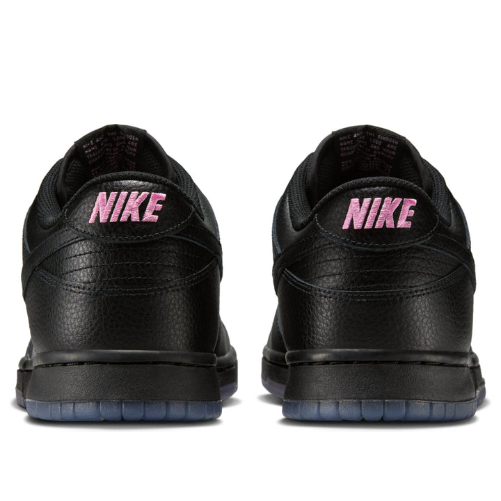 NIKE DUNK LOW RETRO TRANSPARENT BLACK PINK RISE