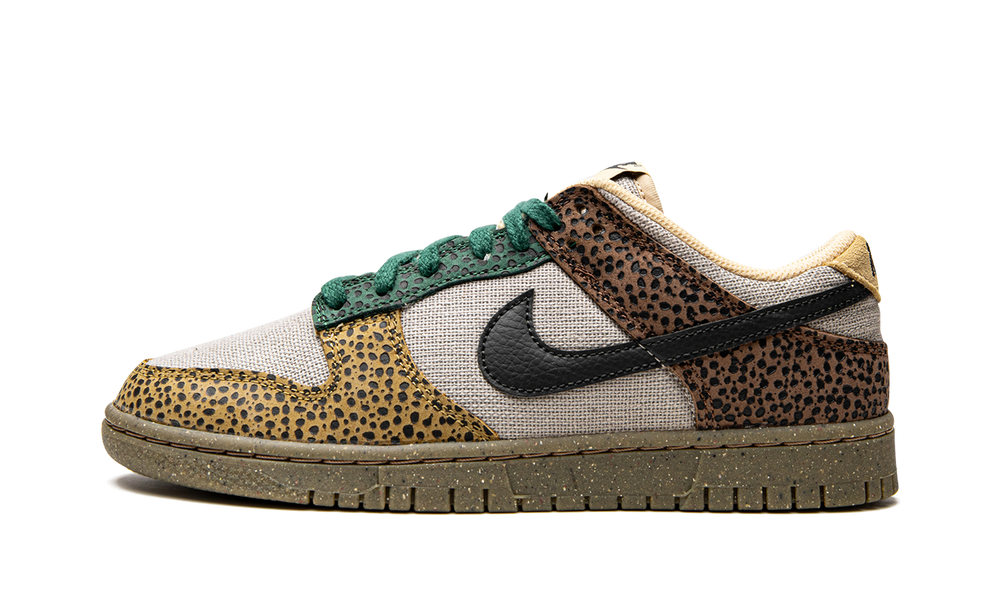 NIKE DUNK LOW SAFARI GOLDEN MOSS — Stock #2