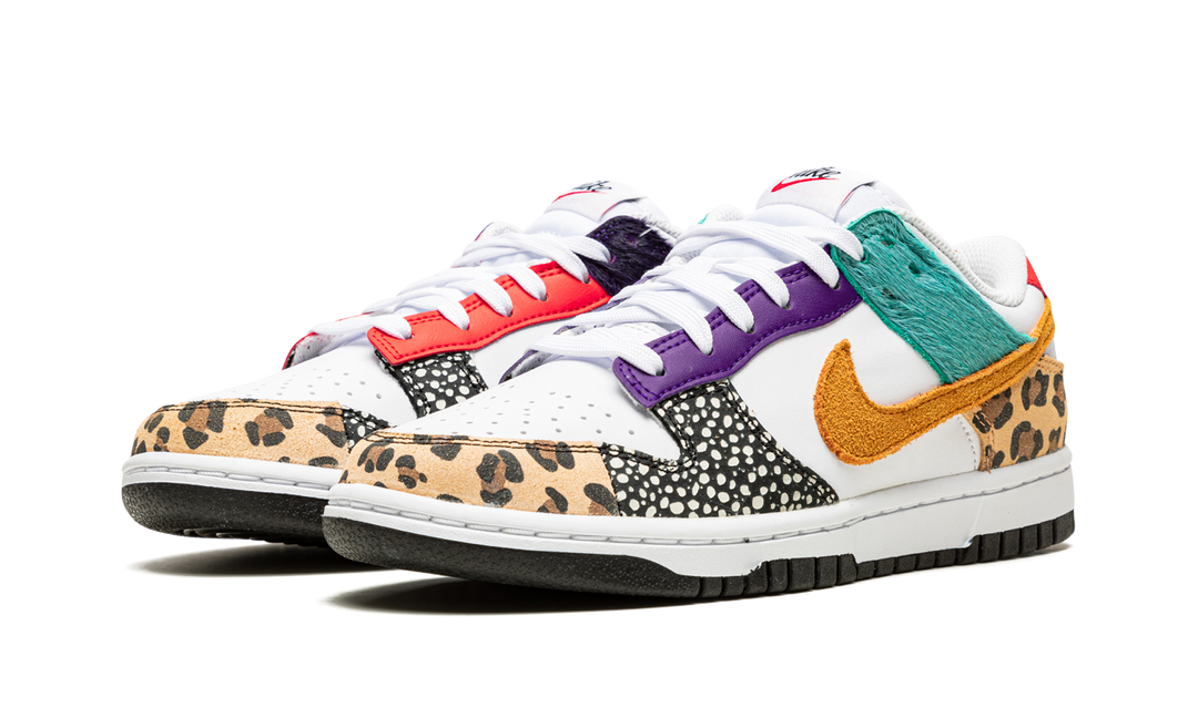 NIKE DUNK LOW SAFARI MIX MISMATCH WOMENS