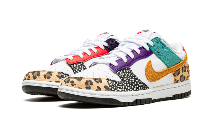 NIKE DUNK LOW SAFARI MIX MISMATCH WOMENS