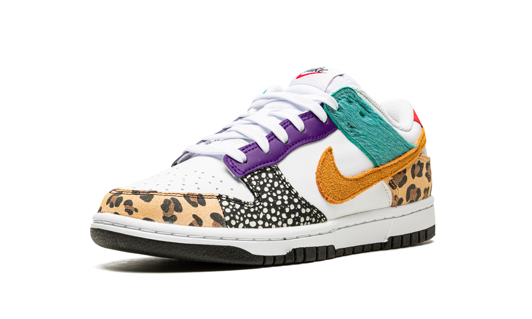 NIKE DUNK LOW SAFARI MIX MISMATCH WOMENS