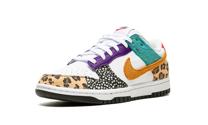 NIKE DUNK LOW SAFARI MIX MISMATCH WOMENS