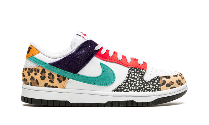 NIKE DUNK LOW SAFARI MIX MISMATCH WOMENS