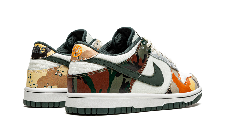 NIKE DUNK LOW SAIL MULTI-CAMO GS