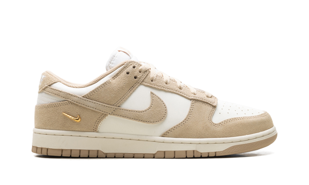 NIKE DUNK LOW 'SAIL WHITE METALLIC GOLD' (WOMEN'S)