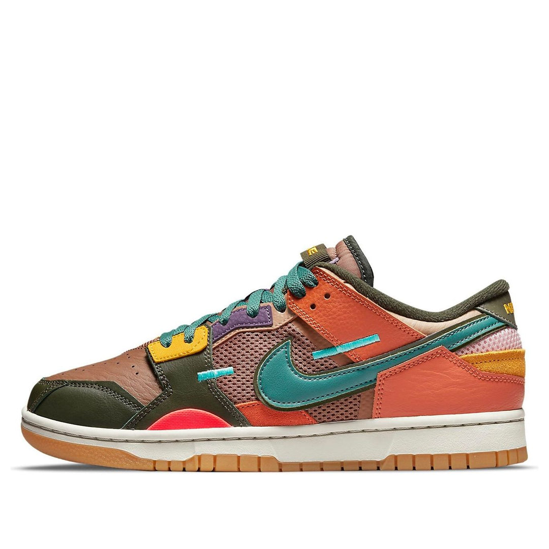 NIKE DUNK LOW SCRAP ARCHEO BROWN