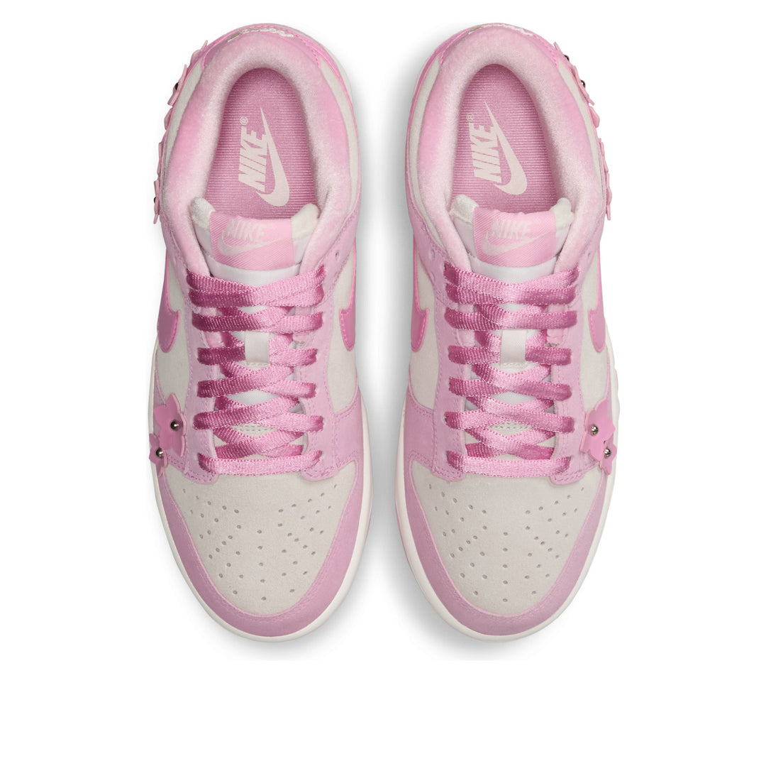 NIKE DUNK LOW SE "FLORETTE" PINK RISE/ PINK RISE-SAIL