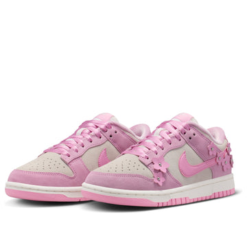 NIKE DUNK LOW SE "FLORETTE" PINK RISE/ PINK RISE-SAIL