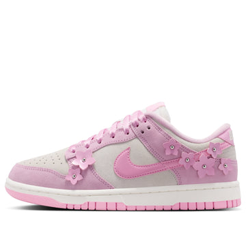 NIKE DUNK LOW SE "FLORETTE" PINK RISE/ PINK RISE-SAIL