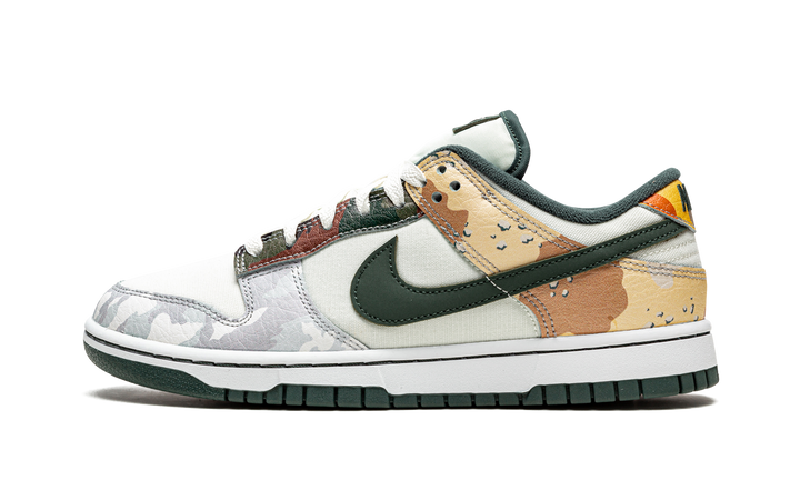 NIKE DUNK LOW SE SAIL MULTI-CAMO