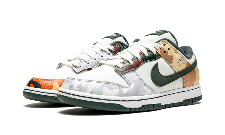 NIKE DUNK LOW SE SAIL MULTI-CAMO