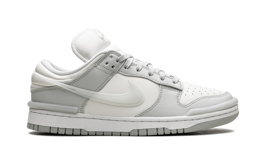 NIKE DUNK LOW TWIST LIGHT SILVER WOMENS