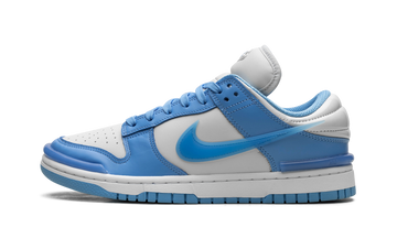 NIKE DUNK LOW TWIST UNIVERSITY BLUE WOMENS — Stock