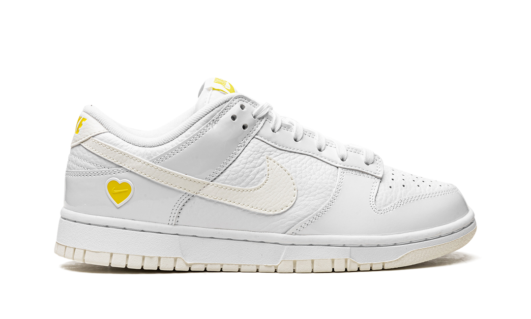 NIKE DUNK LOW VALENTINES DAY YELLOW HEART