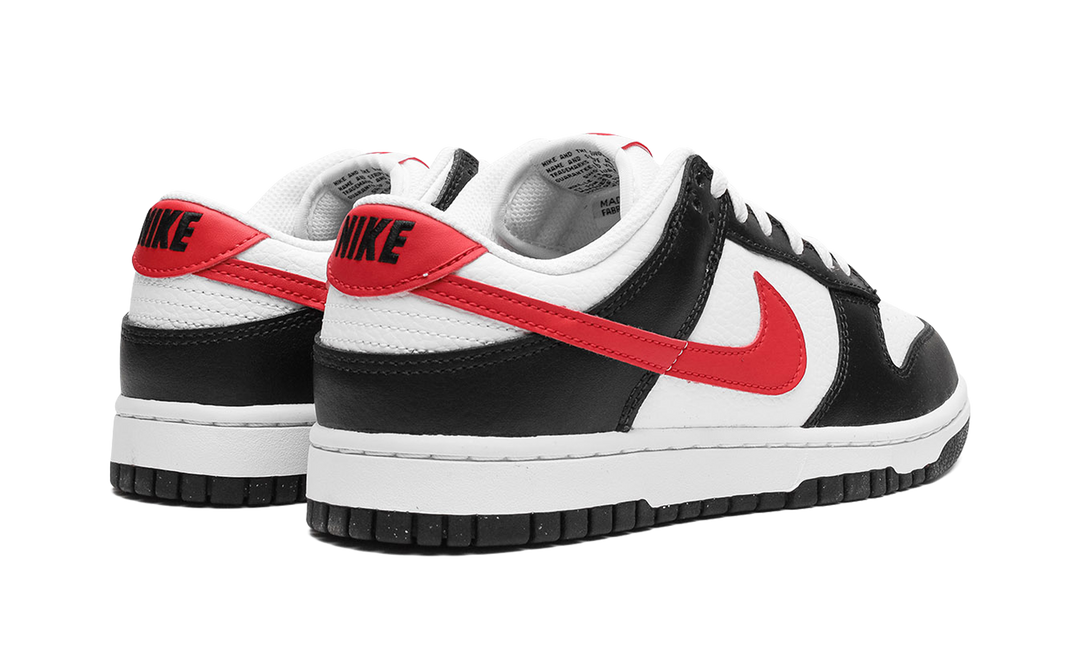 NIKE DUNK LOW WHITE BLACK RED
