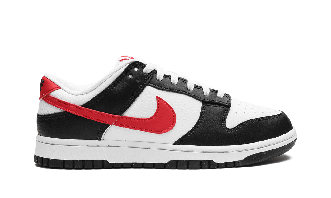 NIKE DUNK LOW WHITE BLACK RED