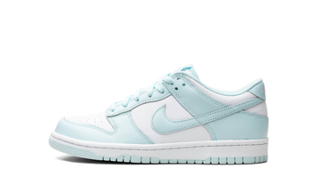 NIKE DUNK LOW WHITE GLACIER BLUE GS — Stock